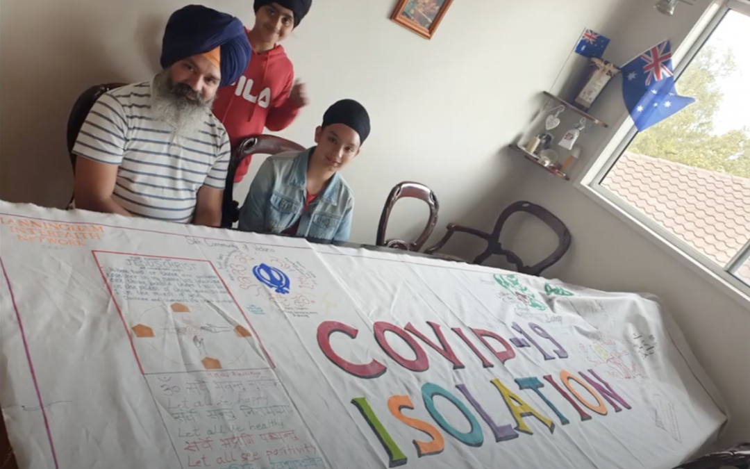 Sikh Community – Jaipreet Kaur contribution – Covid-19 Artwork Manningham Interfaith Network
