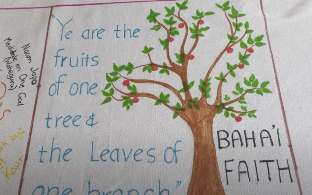 Baha’i faith Covid -19 Artwork contribution – Manningham Interfaith Network project